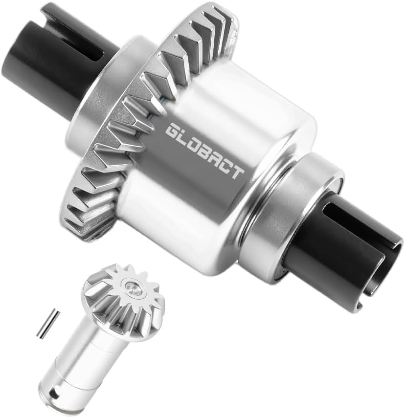 GLOBACT All Metal Differential 30T 0.8Mod with Front Gear for ARRMA Grom | Oil Filled, Assembled Diff, Replace ARA311193, Only for Granite GROM Typhon GROM Mojave GROM RC Truck Upgrade Parts - size: Front