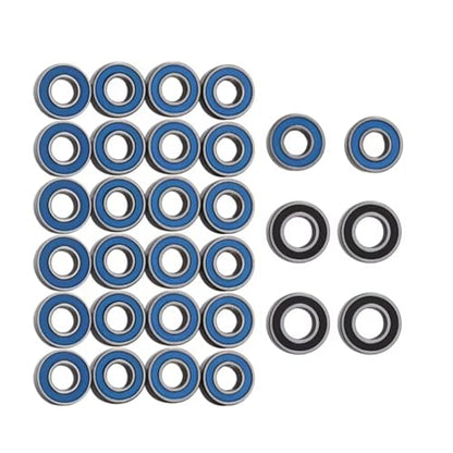 Compatible with Tamiya for King for Hauler 1/14 Rc Car Truck Trailer Semi Upgrade Parts 30Pcs Sealed Bearing Kit RC Parts