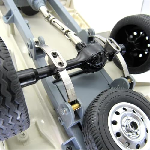 RC Car Assortment for WPL D12 B14 B24 B16 B36 RC Truck Car Upgrade Parts Accessories 2Pcs Steel Shock Absorber for Leaf Springs Suspension