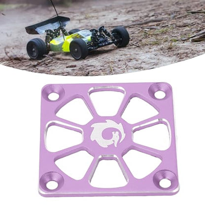 Tyenaza RC Cooling Fan Cover, 1.57in Wide Aluminium Alloy Easy Installation RC ESC Cooling Fan Cover for Repair Replacement(40 x 40mm)