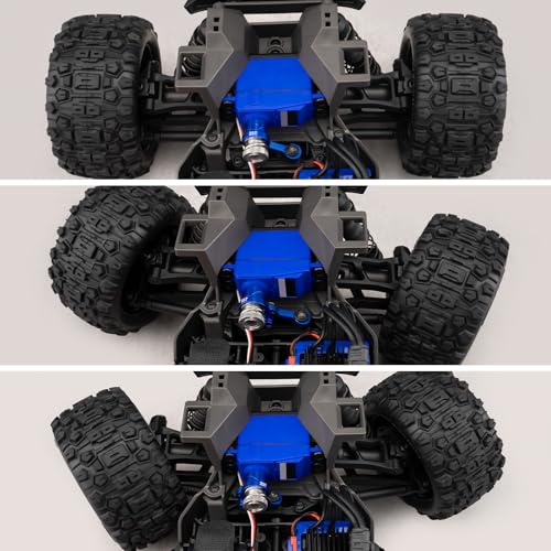 Fixed Link Steering 25T Servo Arm for Tra-xxas Mini Maxx 2S XRT | 1/16 RC Car Blue Aluminum Upgrade Parts - color: Blue