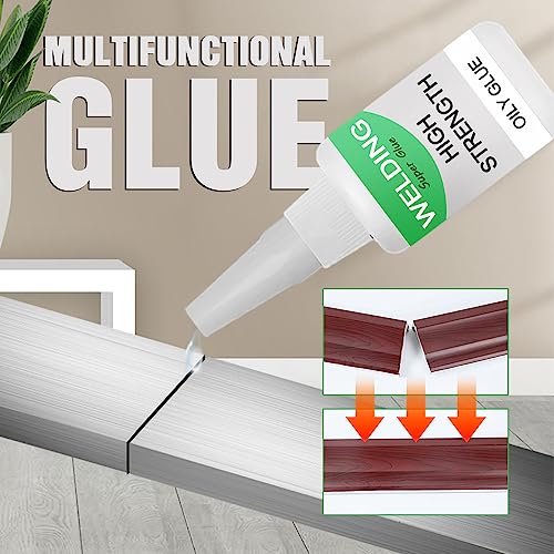 Universal Super Glue, Waterproof Powerful Oily Glue, Multifunctional Ceramic Glues for Metal, Wood, Ceramics, Leather, Glass (2)