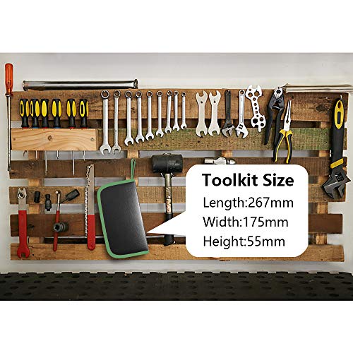 Soldering Iron, Soldering Kit, 19-in-1 60w Soldering Iron Kit Electronics Adjustable Temperature Welding Iron with ON/OFF Switch, Digital Multimeter, 5 Tips, Desoldering Pump, Screwdriver, Tweezers