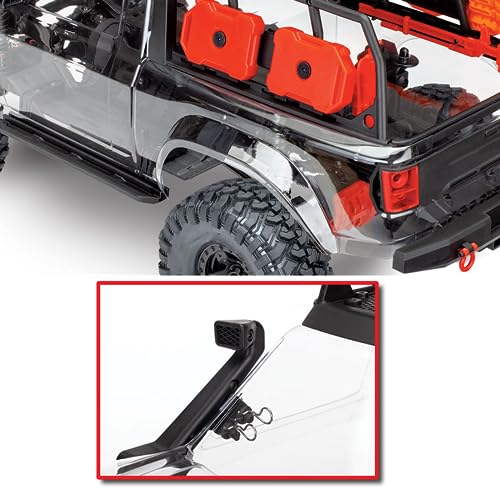 100pcs Universal RC Body Clips Pins for All 1/8 1/10 1/12 Scale Traxxas Redcat HPI Himoto HSP Exceed RC Car Truck Crawler (Silver)