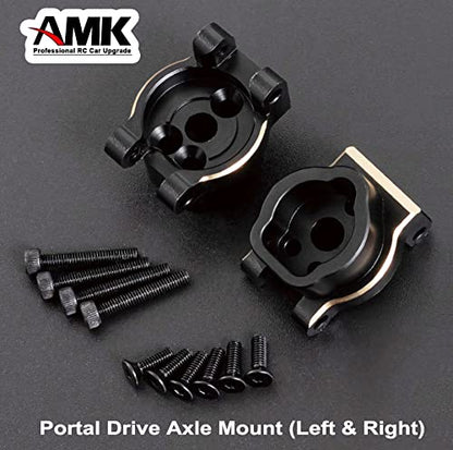 Brass Counter Weight Axle Housing Black Coating TRX4 Portal Axle Housing for 1/10 RC Crawler TRX6 TRX4 Bronco Defender Upgrade - color: J