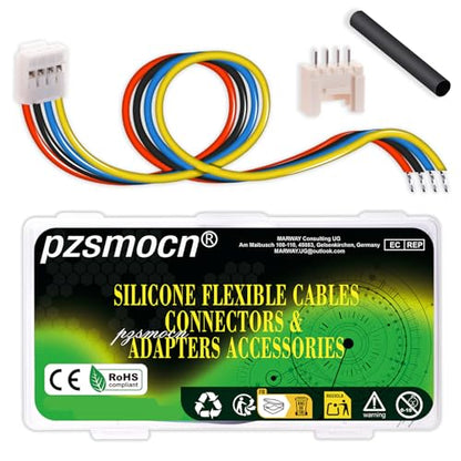 10 Sets/40 Pcs JST HY 2.0mm 4 Pin 22AWG Silicone Connector Kit | Premium Automotive Wiring, Heavy Duty Terminals, Reliable Circuit Board, High Temperature Housing, Easy Project Assembly - size: 4-Pin, style: JST-HY