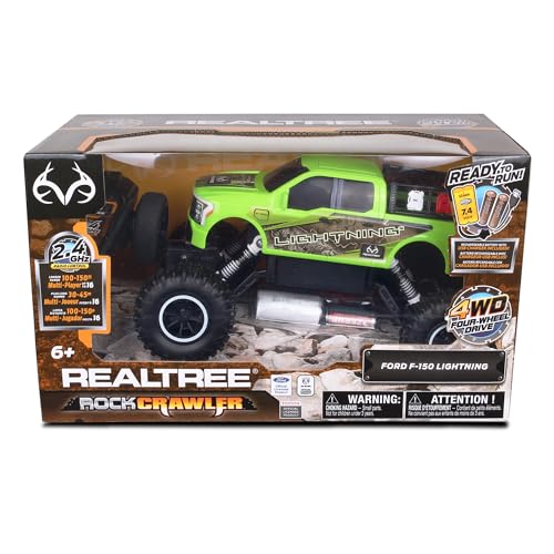 Ready to Run Realtree R/C Ford F-150 Lightning Rock Crawler - style: Ford F-150 Lightning
