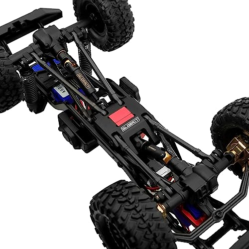 GLOBACT Steel RC Drive Shaft Center DriveShaft for 1/18 TRX4M (Black 2Pcs)