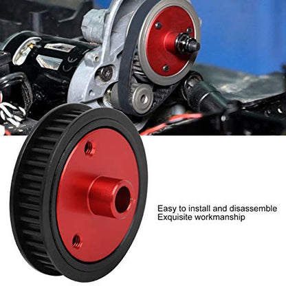 RC Belt Drive System, 5mm High Performance Gears for Off-Road Racing, RC Car Upgrade Parts with Belt and Screw Set for Hobbyists Enthusiasts and Competitive Events