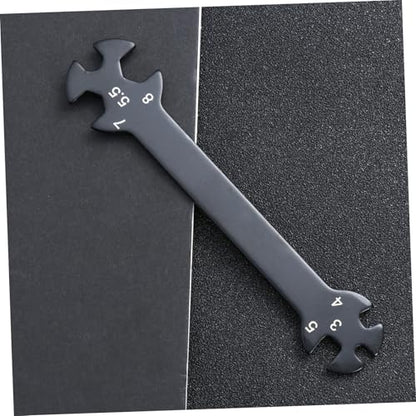 ORFOFE Multifunctional Rod Wrench Tool for Car Turnbuckles Black Adjusting Tool for Easy Use Handy for Mechanics and Enthusiasts