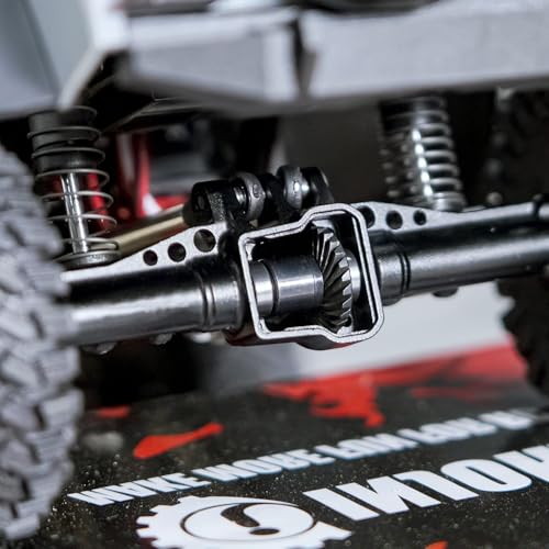 Steel Helical Gears 12T/22T Overdrive and 10T/24T Underdrive Gear Set Compatible with 1/18 Traxxas TRX4M RC Crawler Front & Rear Axle Upgrades Replacement for 9779
