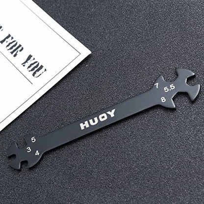 Toyvian Universal Rc Car Rod Wrench Tool Spanner Set Tie Rod Adjustment Tool for Rc Cars