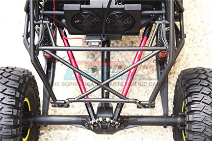 1:10 Baja Rey/Rock Rey Upgrade Parts Aluminum Adjustable Rear Upper Chassis Link Tie Rods - 1Pr Set Blue
