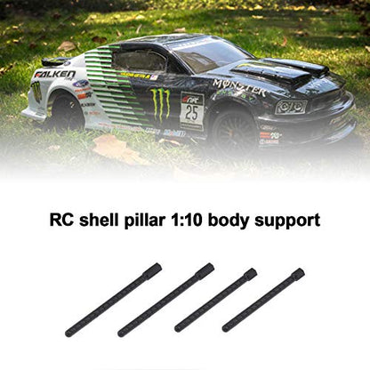 8 pcs 1:10 RC Body Post Mounts Plastic Compatible with HSP 94122 94102 94123 94103 Model RC Car Replacement Parts