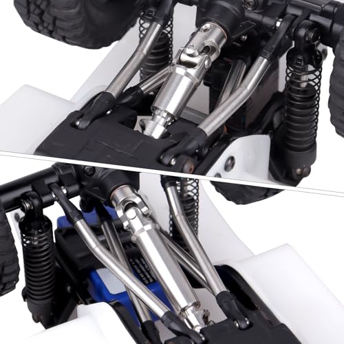 High Clearance Link Set Steel Lift Kit 50g for Traxxas TRX4M Defender Bronco Chassis Upgrades 1/18 RC Crawler Accessories, 8PCS