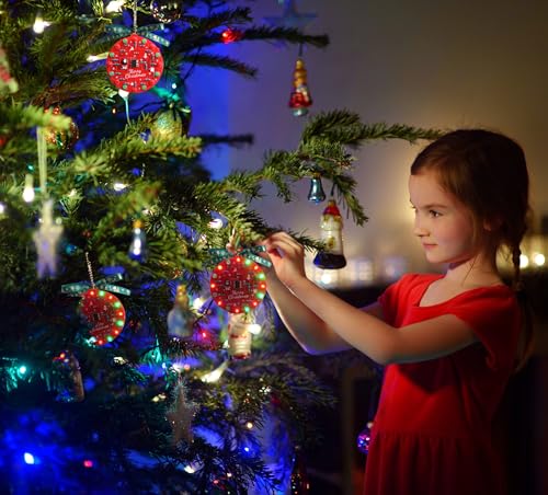 Fun & Easy Soldering Kit for Beginners: 2 Sets of Christmas Decoration Projects