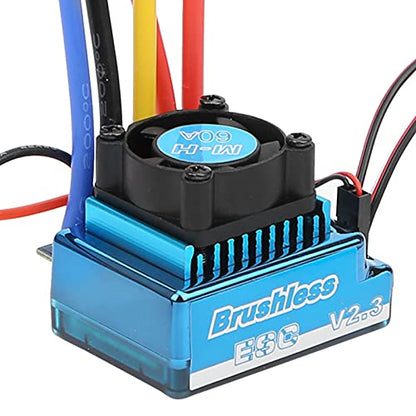 RC Car ESC, Brushless ESC, Electronic Components for Outdoor Use((60A)) - color: (60a)