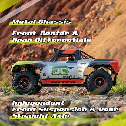 FCXㅤ FMS 1/7 Ford Bronco U4 S RTR EB RC Truck, Hobby RC Crawler with Brushless Motor & ESC, Remote-Controlled Lighting, Up to 80km/h Speed (2024) - style: 24