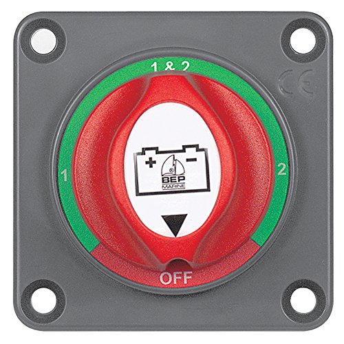 BEP Battery Switches - style: Panel Mount 1-2-both-off