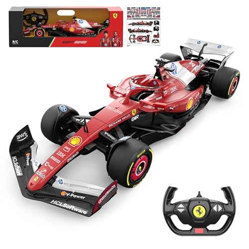 Voltz Toys Licensed 1:12 F1 Ferrari SF-25 Remote Control Vehicle - RC Series for Kids and Adults - 2.4GHz Racing Toy for Gift (1:12 Ferrari SF-25) - color: 1:12 Ferrari Sf-25