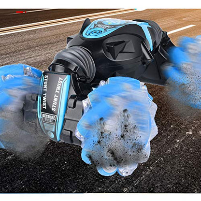 2.4G Inductive Gesture Car, Remote Control Deformation Car, Double-Sided Twisting Car, Stunt Drift Car, Climbing Off-Road Car, Long-Lasting Battery Life