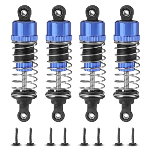 HAIBOXING 1/14 RC Shocks Oil Filled Aluminum Capped M22060+M22061 | RC Accessories RC Car Upgraded Spare Parts Apply for HAIBOXING RC Truck - size: M22060+M22061