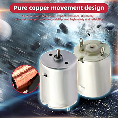 8Pack DC Motor 3V-12V 280 Micro Motor Round Shaft Electric Motor for DIY Airplane RC Boat Toys Model DIY Hobby