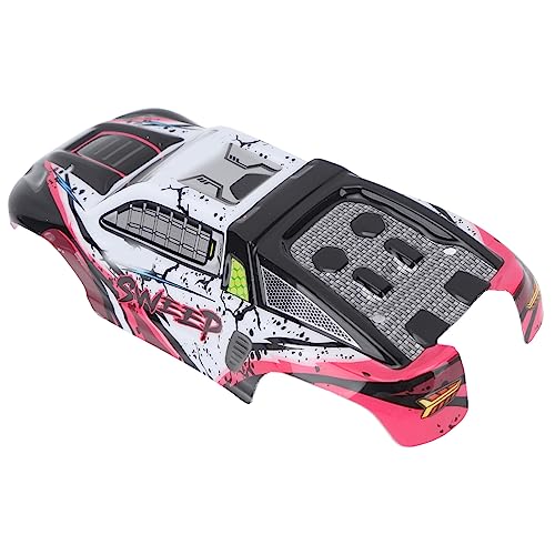RC Car Body Shell PVC High Impact Resisting Car Body Shell Frame SCY 16101PRO 1/16 RC Cars (Rose)