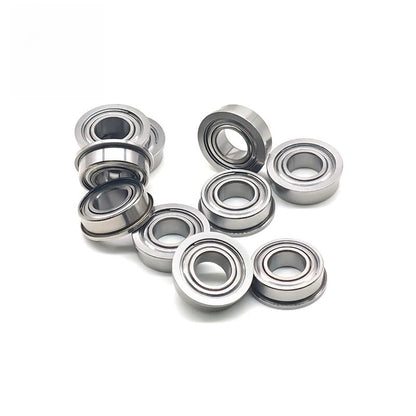 10PCS MF126ZZ 6x12x4 mm Bearing ABEC-7 Miniature Flanged MF126Z Ball Bearings MF126 ZZ - size: MF126ZZ 6x12x4