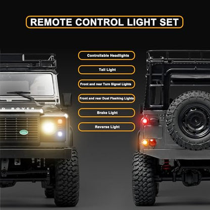 MN 99s 1/12 4WD RC Jeep Rock Crawler for Adults | 2.4G RTR off-road drift truck, ideal hobby gift with 4-wheel drive performance - color: Mn99s