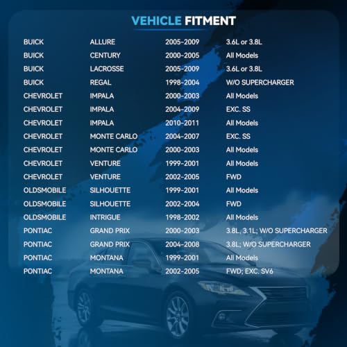 Detroit Axle - Front CV Axle Shafts for Chevrolet Impala Monte Carlo | Pontiac Grand Prix Buick Regal LaCrosse Allure Century Olds Silhouette Intrigue, 2 CV Axle Shafts Assembly Replacement - size: 113A_AX_150_AX/Pair