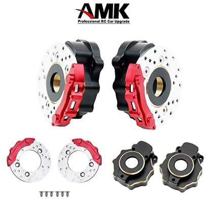 Brass Counter Weight Axle Housing Black Coating TRX4 Portal Axle Housing for 1/10 RC Crawler TRX6 TRX4 Bronco Defender Upgrade (D) - color: D