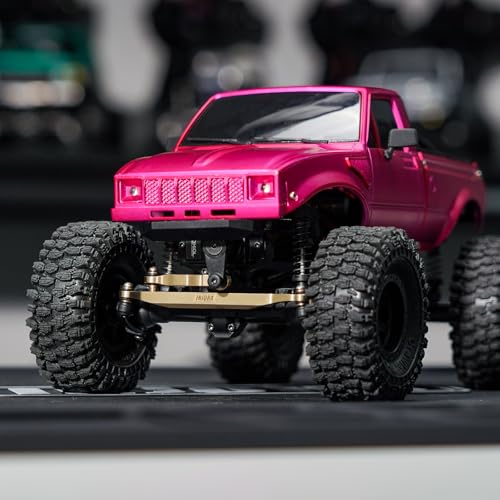 INJORA Brass Steering Links 14g for 1/24 RC Crawler Axial SCX24 Upgrade - color: Brass
