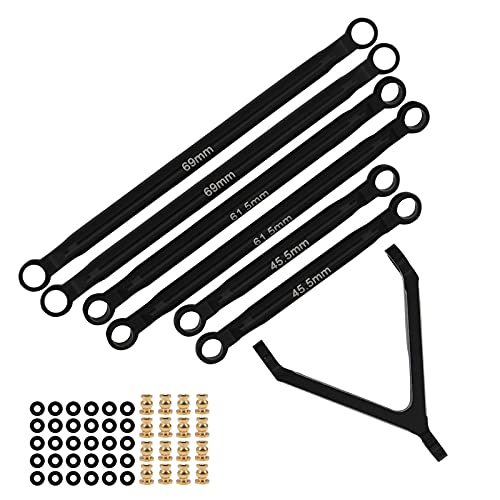 RC Special Pull Rod kit Linkage Tie Rod Link Compatible with Axial SCX24 AXI90081 AXIO0004 1/24 RC Crawler Car Truck