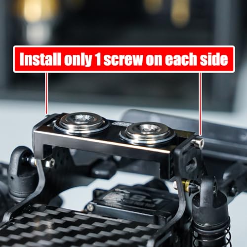 INJORA Magnetic Body Mount Invisible Body Post for 1/24 SCX24 LCG Chassis