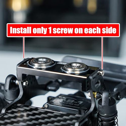 INJORA Magnetic Body Mount Invisible Body Post for 1/24 SCX24 LCG Chassis
