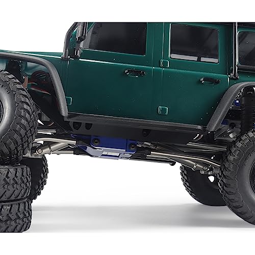 TRX4M Drive Shaft Steel Front Rear Center Shaft for TRX4-M Defender Bronco 1/18 RC Crawler Upgrade Parts 2PCS (Black)