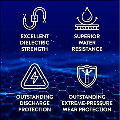 Dielectric Grease, 5 oz Tube | Waterproof & High Temp Multipurpose Silicone Grease for Electrical Connectors, Battery Terminals, Switches, and Sensors - size: 1 Pack - 5 oz