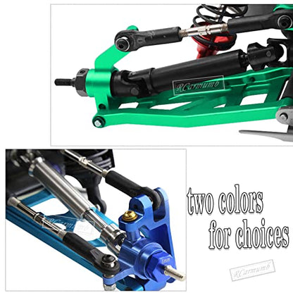 Upgrades Part for 1/10 Stampede VXL 2WD,Rustler VXL 2WD,Slash VXL 2WD,Hoss VXL 2WD,Rear Stainless Steel Drive Shaft CVD Front Axles #45 Driveshaft with Hex,Black
