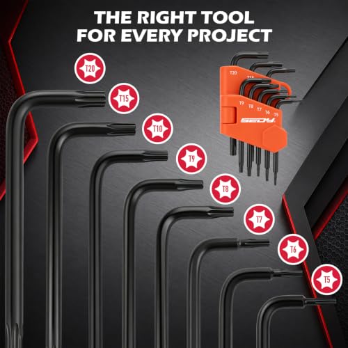 SEDY 22 Piece Mini Hex Key Allen Wrench Set - Hex/Torx, Metric/SAE (3-IN-ONE, Cr-V) - style: 22 Piece Mini Hex Key Allen Wrench Set