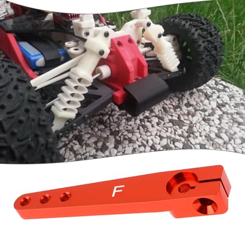 2Pcs 1.75inch 25T Servo Arm Horn Aluminum with Screw Compatible with Futaba Hitec Savox Power HD Servo Motors Fit RC Airplane Car