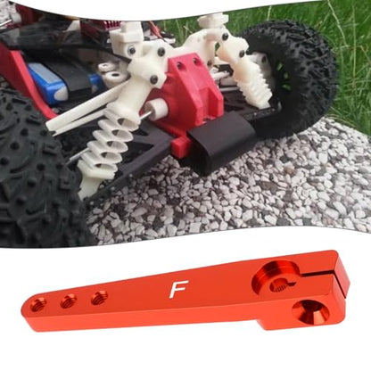 2Pcs 1.75inch 25T Servo Arm Horn Aluminum with Screw Compatible with Futaba Hitec Savox Power HD Servo Motors Fit RC Airplane Car