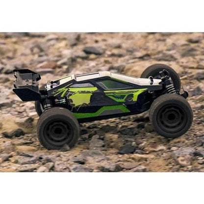 TOUCAN RC HOBBY 38KM/H 16201 1/16 Remote Control Electric Off Road Vehicle Four Wheel Drive Racing Version Ball Bearings Spring Damping RTR for Adult - color: Green