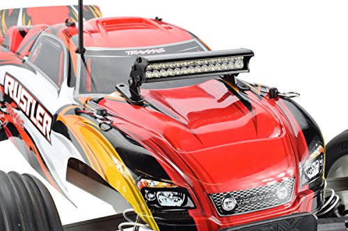 28 LED 70mm Aluminum Light Bar Compatible with The Traxxas Rustler, Bandit, E-Revo, Nitro Rustler, Jato, Redcat Backdraft 3.5, ECX 1/18 Roost & More #9041L