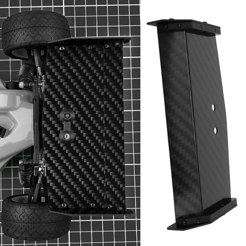 Carbon Fiber RC Rear Wing Compatible with Losi Mini-B 1/16 RC Truck Upgrade Parts