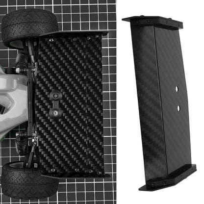Carbon Fiber RC Rear Wing Compatible with Losi Mini-B 1/16 RC Truck Upgrade Parts