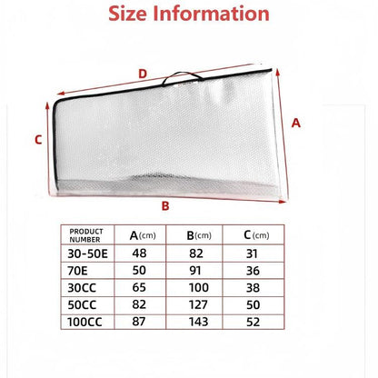 Bubble Protection Wings Bag for for 30-50E/70E /30CC/ 50CC /100CC RC Fixed-Wing Airplane, Can Accommodate 2 Wings &1 Carbon Tube (50CC) - color: 50cc