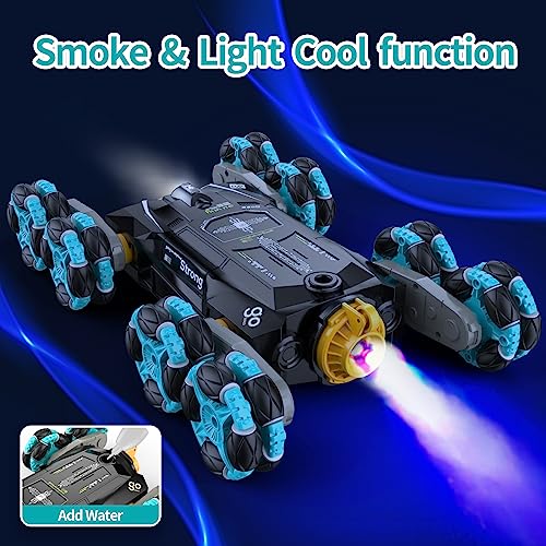 RC Monster Truck Smoke Raging Bull + 8wd Gesture RC Stunt Cars