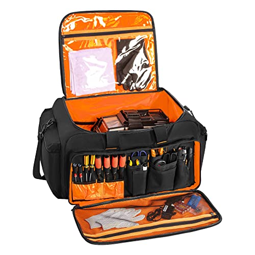 TORIBIO RC Car 1/10 Car, Water-resistant Storage Bag for RC Cars with Bottom Clapboard for Support, Multipocket Protective RC Carrying Case Tools Accessories - size: Bag for 1/10