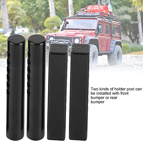 RC Bumper Mount Post, Iron 1/10 RC Bumper Mount Holder 4Pcs for Replacement for